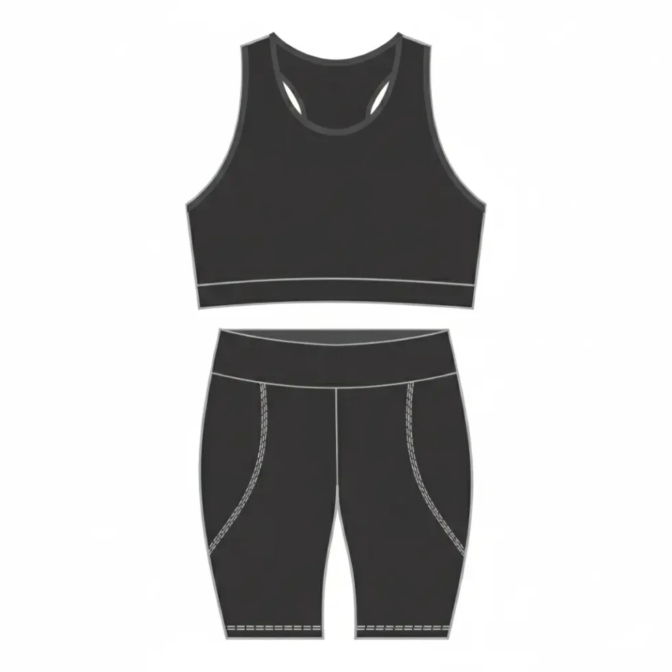 Athletic Blouse Set
